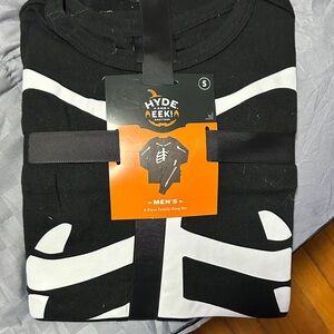 Hyde & Eek! Men's Black and White Skeleton Sleep Set